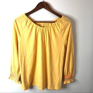 Yellow girls long sleeve